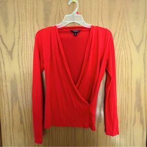 Banana Republic Threadsoft Wrap Top